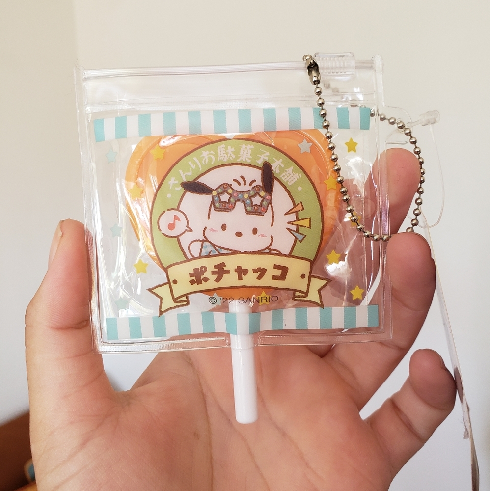 Pochacco keychain mirror